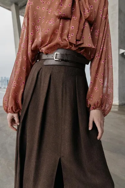 Рубашка с бантом PRINTED SHIRT WITH BOW, Многоцветный — фото 2
