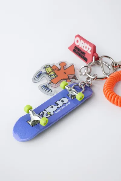 Брелок CHARM KEY RING, Чёрный — фото 2