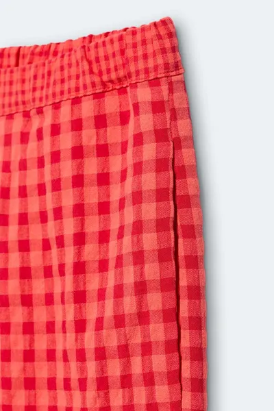 Брюки в клетку Gingham для детей 2–14 лет, ограниченная серия, RED / ORANGE — фото 3