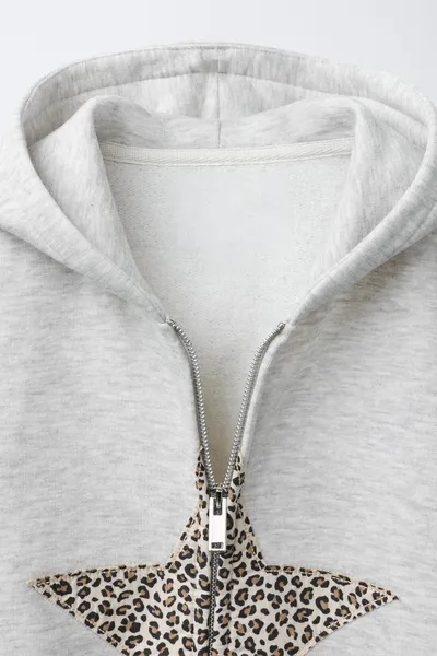 ANIMAL STAR ZIP-UP Худи, marl — фото 4