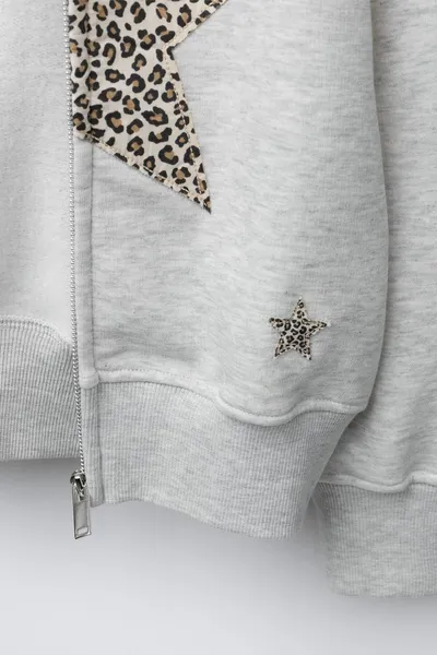 ANIMAL STAR ZIP-UP Худи, marl — фото 5