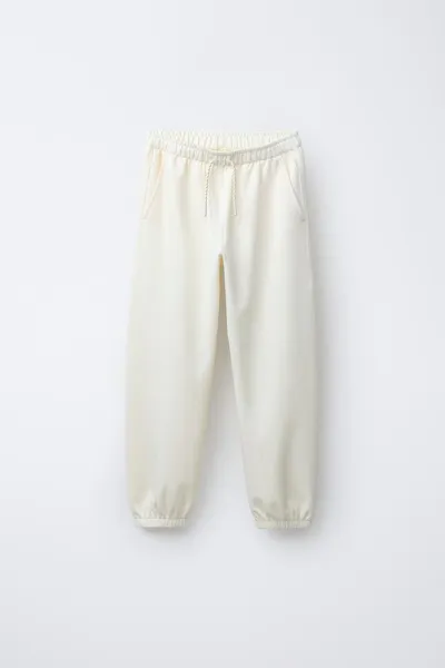 Брюки FLUID JOGGERS, Экрю — фото 3