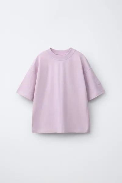 Футболка GARMENT DYE, Лёгкая LILAC — фото 6