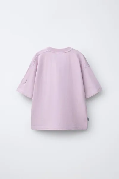 Футболка GARMENT DYE, Лёгкая LILAC — фото 7