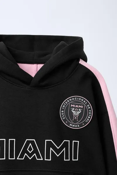 Худи INTER MIAMI CF MLS, Чёрный, 45 % хлопка — фото 4