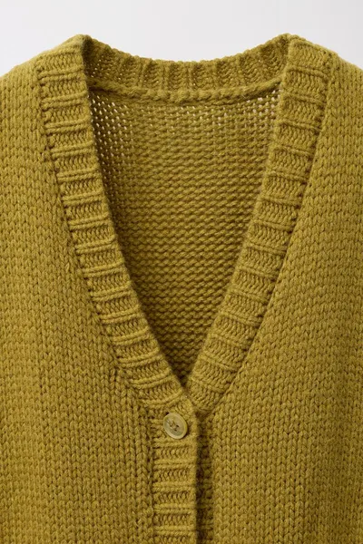 Свитер LIMITED EDITION KNIT CARDIGAN, Фисташковый — фото 3