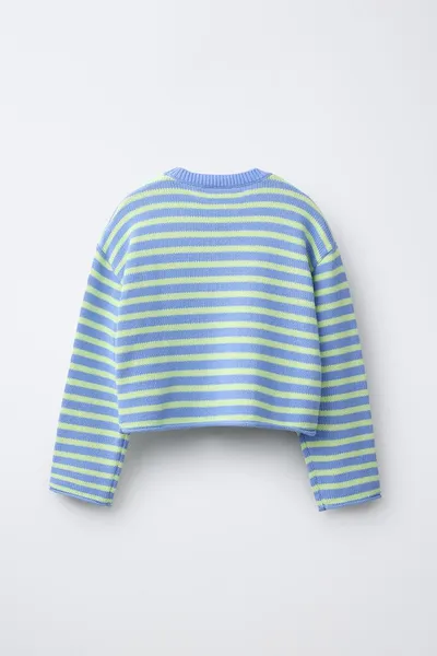 Вязаный джемпер KNIT JUMPER, Lime — фото 3