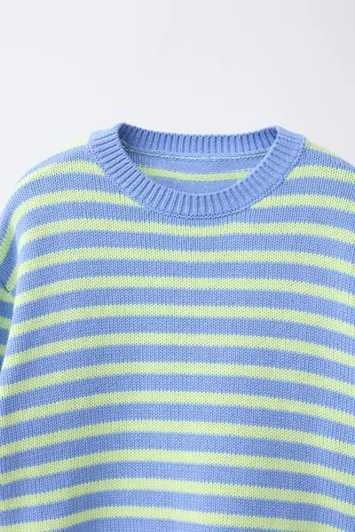 Вязаный джемпер KNIT JUMPER, Lime — фото 4