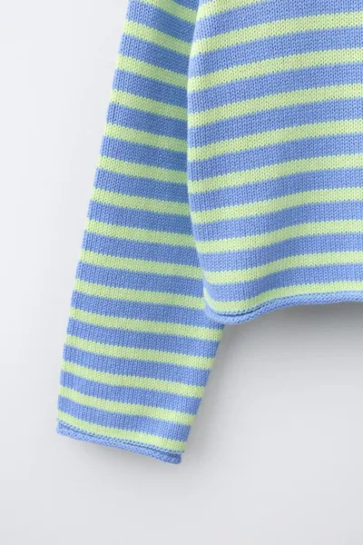Вязаный джемпер KNIT JUMPER, Lime — фото 5