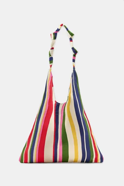 Сумка CANVAS BAG, Многоцветный, холщовый верх — фото 6