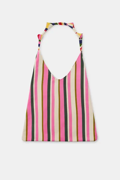 Сумка CANVAS BAG, Многоцветный, холщовый верх — фото 7