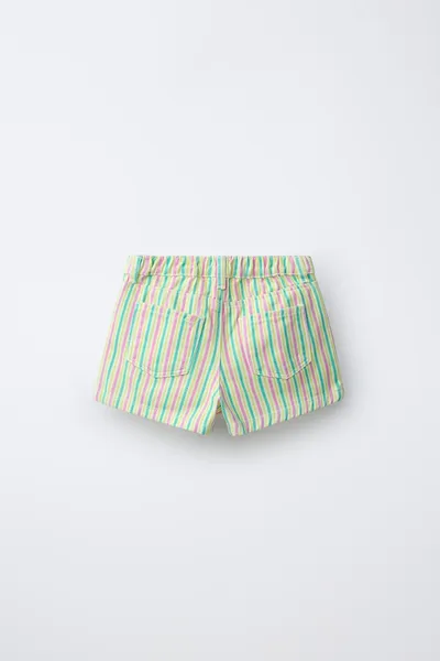 Бермуды MOM FIT TWILL, Жёлтый, твил — фото 3