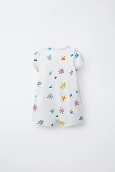 STAR PRINT Комбинезон, Экрю — фото 2