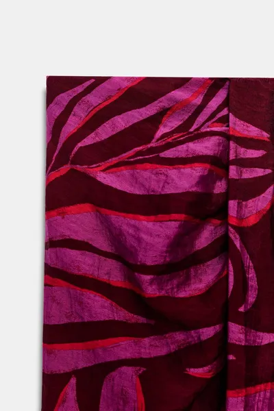 ПАЛЬМА PRINT ПАРЕО, Фуксия — фото 8