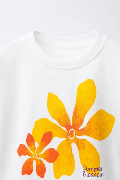 Футболка FLORAL, Белый — фото 3