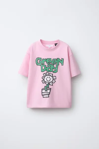 GREENDAY ® Футболка, Розовый — фото 2