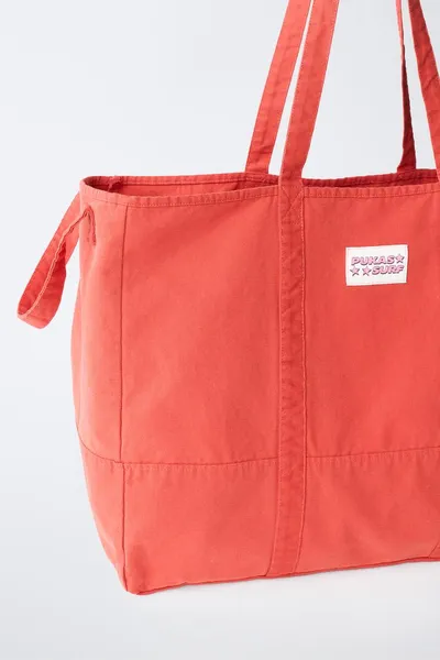 PUKAS SURF TOTE BAG, Красный — фото 3