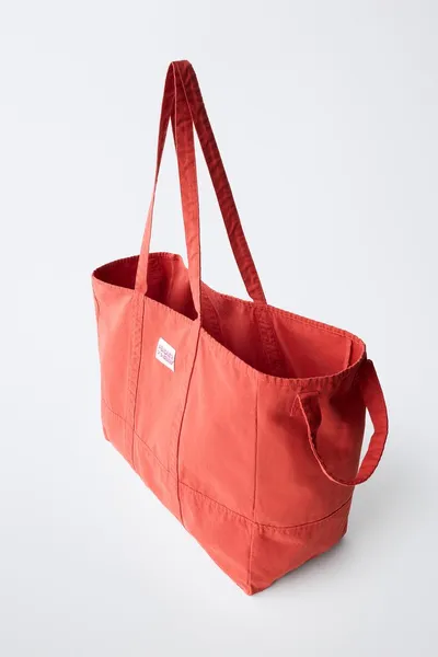 PUKAS SURF TOTE BAG, Красный — фото 4
