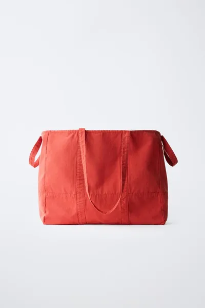 PUKAS SURF TOTE BAG, Красный — фото 5