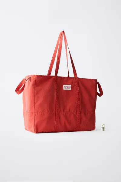 PUKAS SURF TOTE BAG, Красный — фото 6