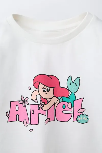 ARIEL PRINCESSES © DISNEY Футболка, Белый — фото 3