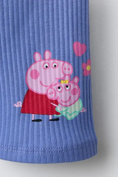 Набор: футболка PEPPA PIG™ и велолегинсы, Синий — фото 4