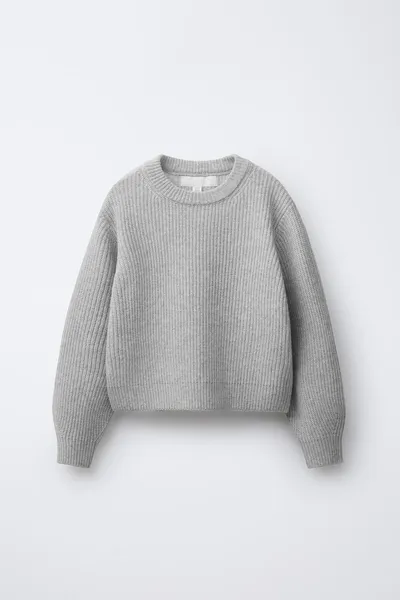 Вязаный свитер PURL, Pearl GREY — фото 2