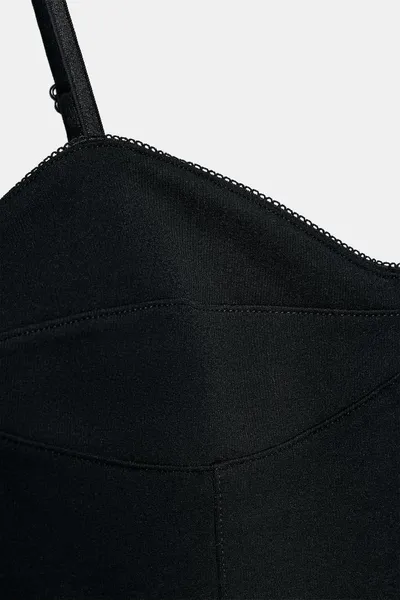 Боди с декольте SWEETHEART NECKLINE, Чёрный — фото 6