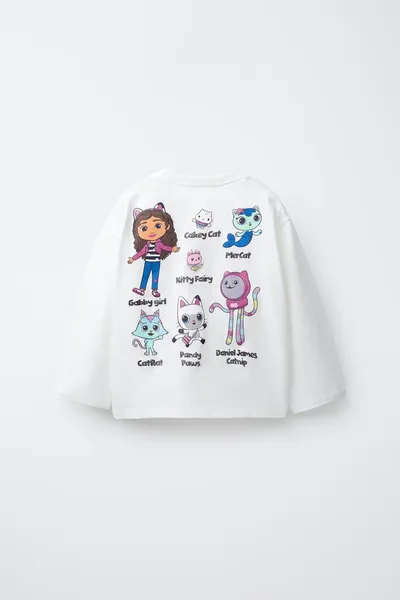 GABY´S DOLLHOUSE ® DREAM WORKS футболка, Экрю — фото 2