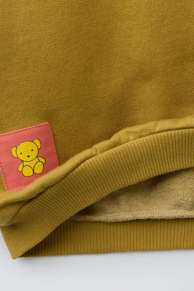 Свитер MIFFY™ MERCIS BV © с принтом, OLIVE GREEN, 83 % хлопка — фото 4