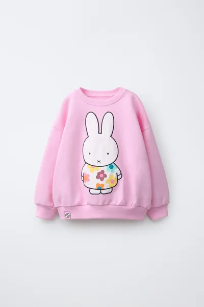 Свитер MIFFY™ MERCIS BV © с принтом, Розовый — фото 2
