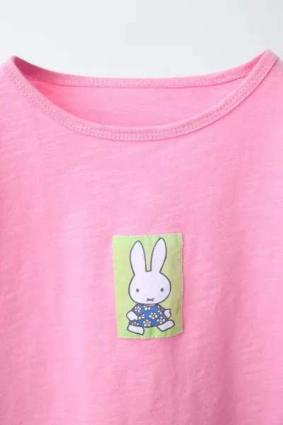 Футболка MIFFY™ MERCIS BV © PATCH, Розовый — фото 4