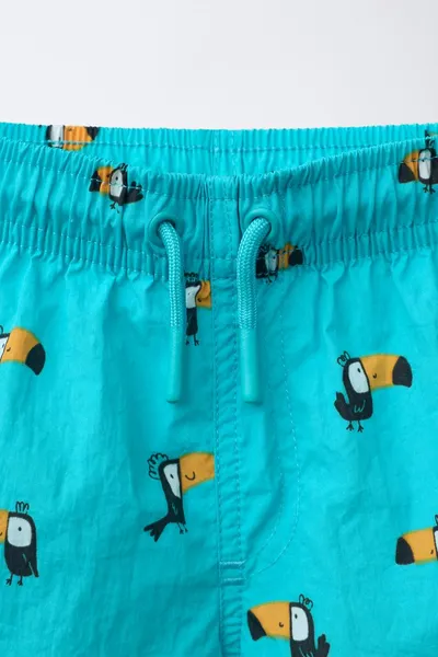 Плавки TOUCAN для детей 2–6 лет, Бирюзовый — фото 3