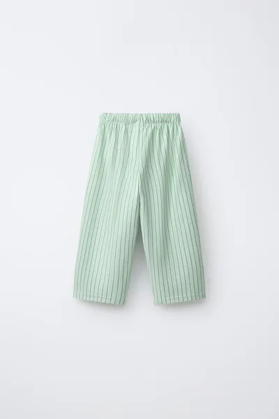 Брюки RELAXED STRIPED, Светлые — фото 2