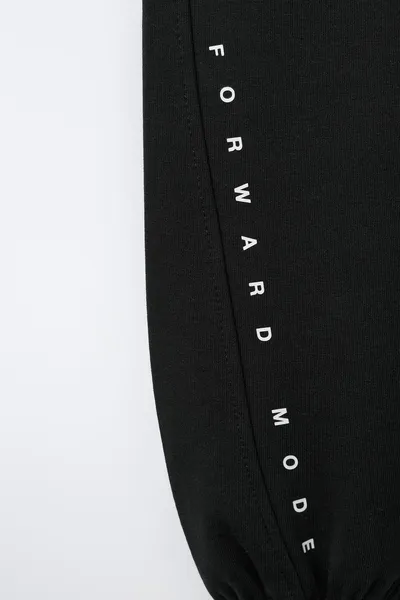 Брюки INTERLOCK JOGGERS, Чёрный — фото 6