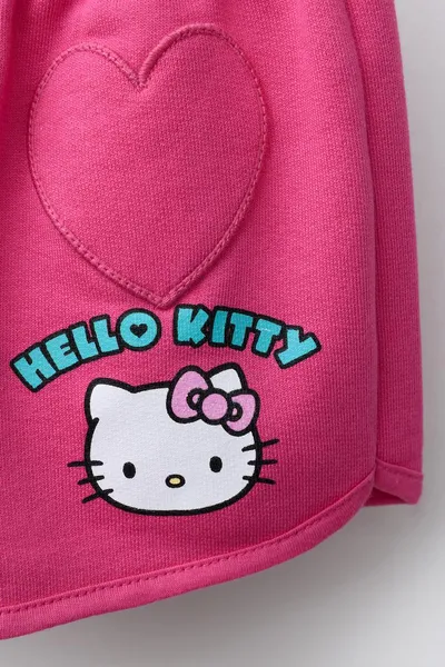 Шорты Bermuda с карманами в виде сердечек HELLO KITTY © SANRIO, Розовый — фото 4