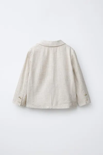 Блейзер LINEN BLEND, Светлый — фото 2