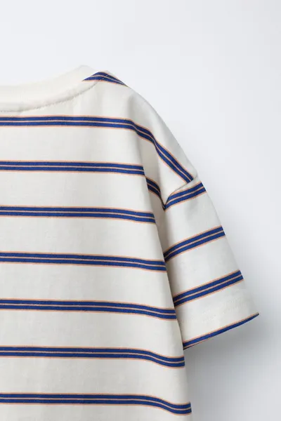 PUKAS SURF LOGO STRIPED футболка, Белый — фото 4