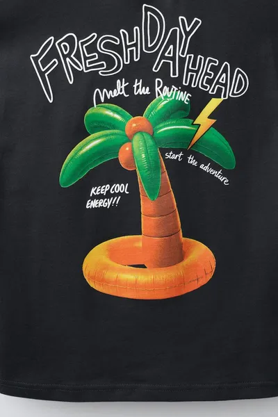 Футболка PALM TREE, Чёрный — фото 4