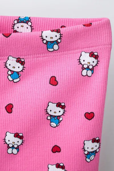 Набор футболка и легинсы HELLO KITTY © SANRIO, Фуксия — фото 4