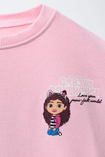 GABY´ DOLLHOUSE ® DREAM WORKS SWEATSHIRT, Розовый — фото 3
