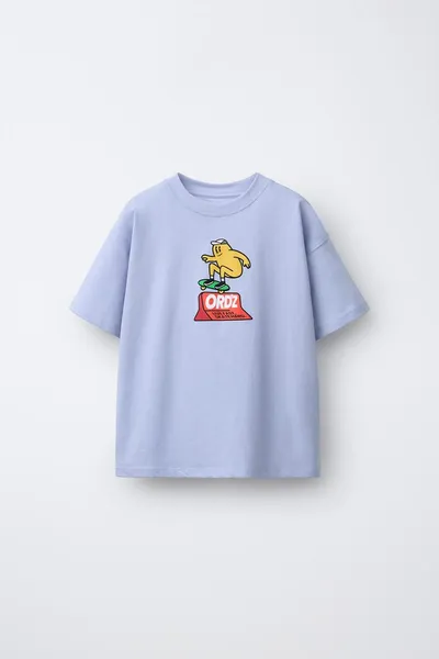 Футболка LOGO PRINT, Светло-голубой — фото 5