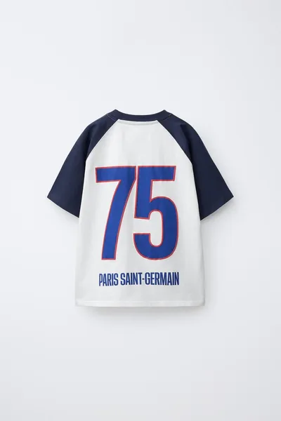Футболка с логотипом PSG, Белый — фото 2