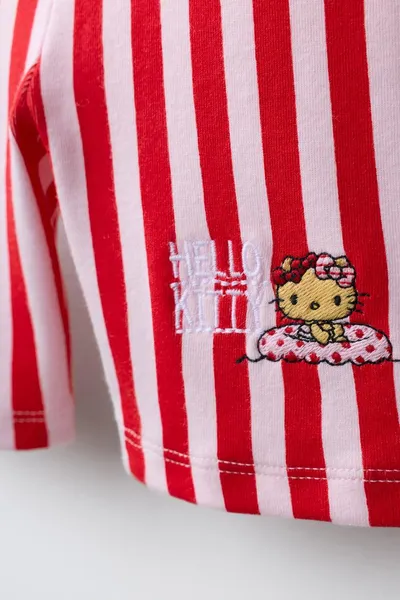Легинсы HELLO KITTY © SANRIO STRIPED, Красный — фото 3