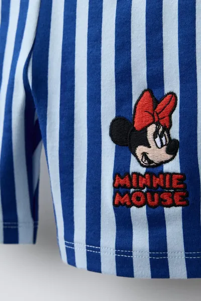 Велобрюки с вышивкой MOUSE ©, Синий — фото 4