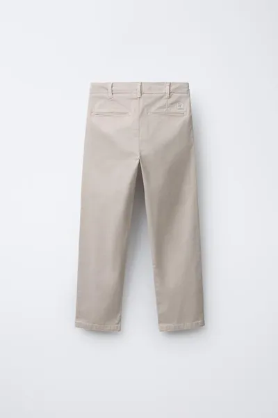 Базовые брюки Chino, Mid-ECRU — фото 2