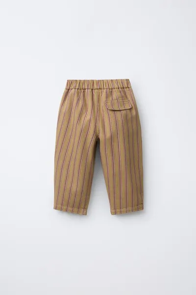 Брюки Baggy Trousers, Горчичный — фото 2