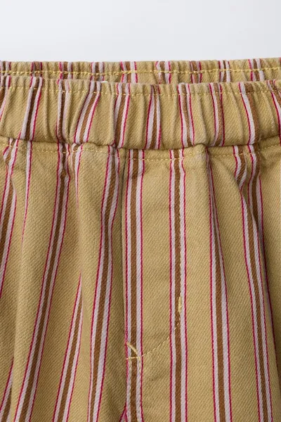 Брюки Baggy Trousers, Горчичный — фото 3