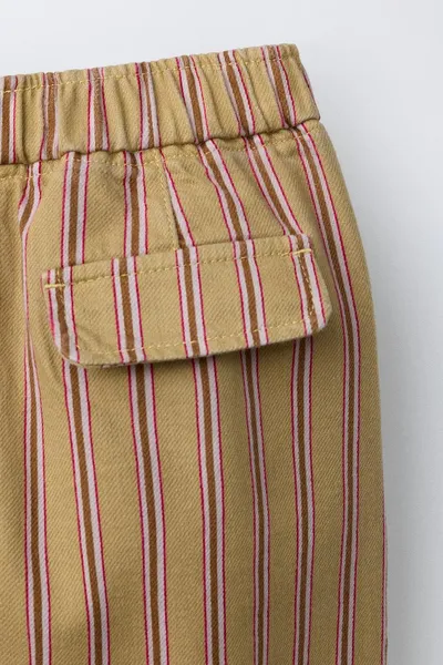 Брюки Baggy Trousers, Горчичный — фото 4