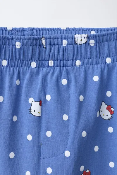 Пижама Hello Kitty © Sanrio для детей 6–14 лет, Синий — фото 8